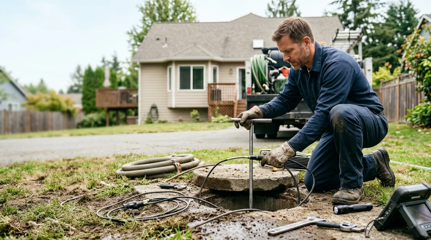 Septic Tank Pumping in Center Cross, VA